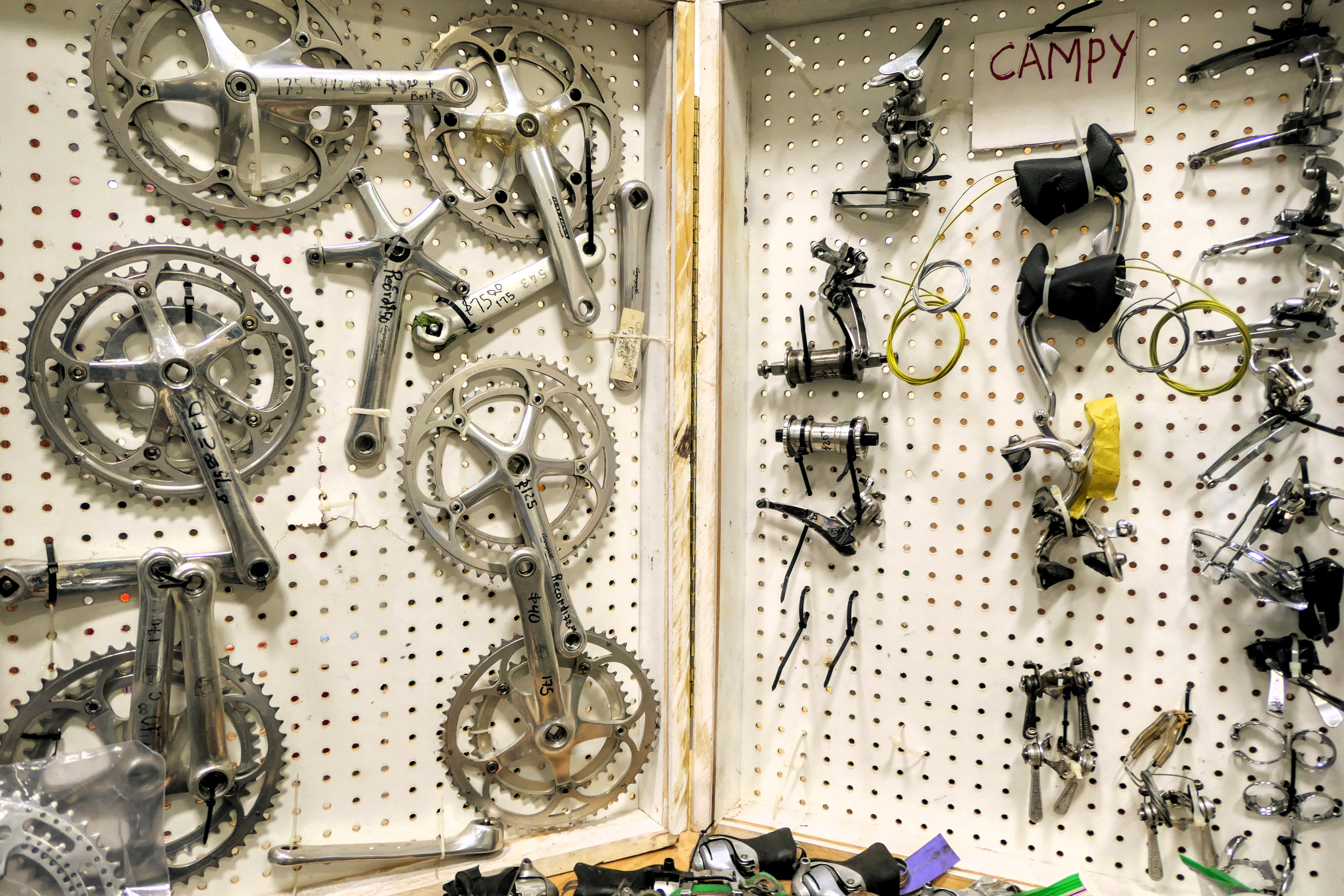 Vintage bike parts